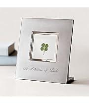 framed four-leaf clover
