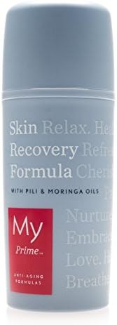 My Prime Anti-Aging Skin Recovery and Brightening Formula with Pili and Moringa Oils (1 Oz, 30 Ml)
