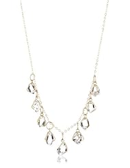 Melissa Joy Manning "New Elements" 14k Gold Caged Herkimer Diamond Necklace