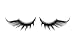 Zinkcolor Acrylic Rhinestone False Eyelashes D330 Dance Halloween Costume