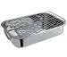Cuisinox PAN31 31 x 28cm Lasagna Pan with Grill - Stainless
