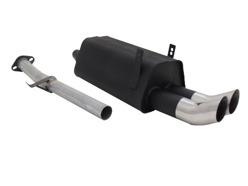 NOVUS SPORTAUSPUFF BMW E36 316i / 318i 2x76mm 