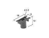 LIXIL部品 新日軽ブランド部品 出窓 ブロック：排水ブロック[H8ETC1405] ホワイト[H8ETC1405]