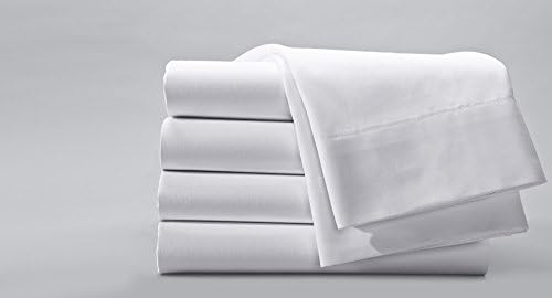 Centima Centium Core Hotel Solid White Full Size Fitted Sheet by Standard Textile Full 54X80X14. Usually ships in 1-3 business days unless there is a problem.