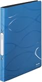 Produkt-Bild: LEITZ Ringbuch Vivanto, DIN A4, PP, blau, 2 Rund-Ring- VE=
