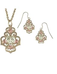 10K Gold Black Hills Jewelry Set
