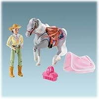 Fisher Price Loving Family Lily Gray Western Horse