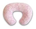 Boppy Pillow with Soothing Fleece Slipcover - Pink Posies