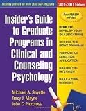 Insiders Guide to Graduate Programs in Clinical and Counseling Psychology 1st (first) edition Text Only