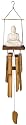 Asli Arts Stone Buddha Temple Windchime, 33-1/2-Inch Long