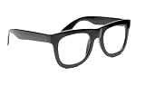 Super Nerd. Schlichte Brille mit völlig schmucklosem Rahmen und Bügeln. Transparente Gläser. Die perfekte Streberbrille. Rezension Buch: nerd Super Nerd. Schlichte Brille mit völlig schmucklosem Rahmen und Bügeln. Transparente Gläser. Die perfekte Streberbrille. Rezension