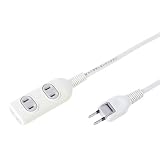 サンワサプライ アウトレット 電源タップ 2P 3個口 5m トラッキング対策 TAP-3W5N 箱にキズ、汚れのあるアウトレット 品です。