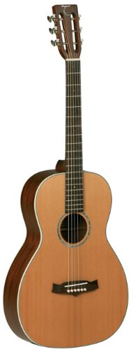 Tanglewood Solid Top&Back Cedar/Mahogany Guitar, Natural Satin (TW73) On Sale