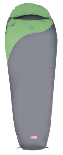 Coleman Biker Sleeping Bag - Grey/Green, 220 cm