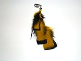 Pittsburgh Sports Fans, Clip-in Feather Hair Extensions Black & Yellow - Football Team Spirit in Your Hair!