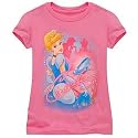 Disney Organic Glitter Cinderella Tee