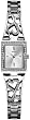 Guess Women's U85041L1 Silver Stainless-Steel Analog Quartz Watch with Silver Dial