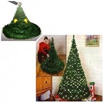 Collapsible Prelit Christmas Tree