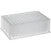CapitolBrand SP0080 Polypropylene U-Bottom Standard SBS Footprint Plate with 96 Round Wells, 1.2mL Volume (Case of 50)