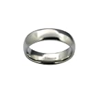 6 mm Classic Titanium wedding band Promise ring ~ Sz 7.5