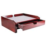 ROLODEX / ROL82449 / Harmony Wood Monitor Stand, 13-1/2w x 12d x 4-1/4h, Mahogany / Sold as 1 EA