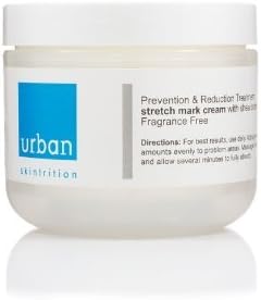 Urban Skintrition Prevention-Aid to fight Stretch Marks- 4 oz. /118 ml with Enhanced Shea Butter + Natural Botanical Extracts + Vitamins + Collagen Repairing Peptides (Paraben-free)