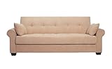 Lifestyle Solutions CC-ROX-JH-SET Roxbury Casual Convertible Sofa - Beech