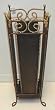 Gold Rope Tie Umbrella Stand