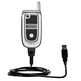 Classic Straight USB Cable for the Motorola V235 with Power Hot Sync and Charge capabilities - uses Gomadic TipExchange Technology