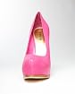 Liza Leather Platform Heel Product Image