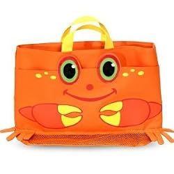 MELISSA & DOUG CLICKER CRAB BEACH TOTE BAG