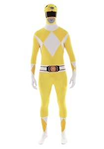 Morphsuits Power Rangers Adult (XXL, Yellow)
