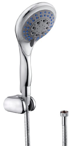 CON:P SA330690 Carballo Wellness-Brausenset 5 Strahlarten, chrom