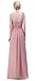 BISLU Flowers One Shoulder Long Prom Evening Party Bridesmaids Dress