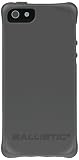 Ballistic LS0955-M145 LS Smooth Case for iPhone 5 - 1 Pack - Retail Packaging - Charcoal Grey