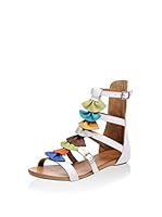 Bueno Sandalias planas (Blanco)