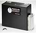 Rackems Suggestion Box / Ballot Box, Lockable, Black Heavy-Duty Plastic