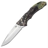 Buck Bantam BLW Mossy Oak Hdle Plain Blade Knife