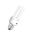 Osram 61803B1 Dulux El Sensor Sockel E27 Energiesparlampe mit Dämmerungsschalter 11W/827, warmweiß