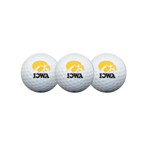 Iowa Hawkeyes Ncaa Golf Ball 3-pack