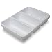 TrippNT 50399 Polystyrene Plastic Drawer Organizer, 3 Pocket, for Light Duty Cart, 14" Width x 3" Height x 10" Depth