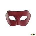 Burgundy Red Venetian Masquerade Mask ~ Mardi Gras Masks