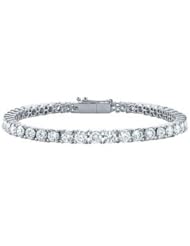 Tennis Bracelet Four Carat Diamonds Complete Diamond Tennis Bracelet