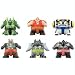 Video Games : Ben 10 Sumo Slammer Battle Set 3: Benwolf, Cannonbolt, Wildvine, Max, Dr. Animo, SixSix
