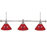 NBA Chicago Bulls 3 Shade Billiard Lamp (60-Inch)