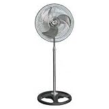 Comfort Zone 18-Inch High Velocity Industrial Pedestal Fan