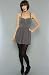 Jack BB Dakota The Kimberly Zip Front Dress in Plum,Dresses for Women
