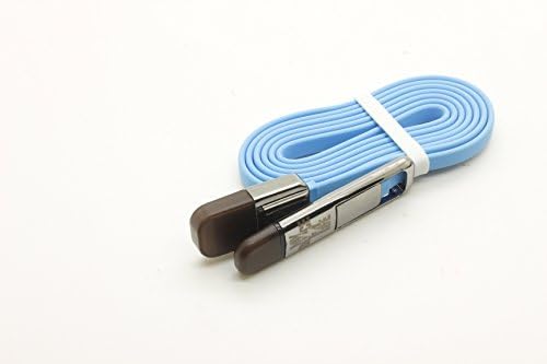 2 in 1 USB Noodle Cable &amp; Micro USB Cable for IPhone IPad Samsung Galaxy,HTC,Motorola,Nokia.2 in 1 USB cable free shipping fast charging data cable