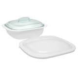 Review CorningWare 1078933 / CorningWare SimplyLite 2-1/2-Quart Casserole with Glass and Plastic Lids