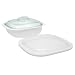 Kitchen & Housewares : CorningWare SimplyLite 2-1/2-Quart Casserole with Glass and Plastic Lids